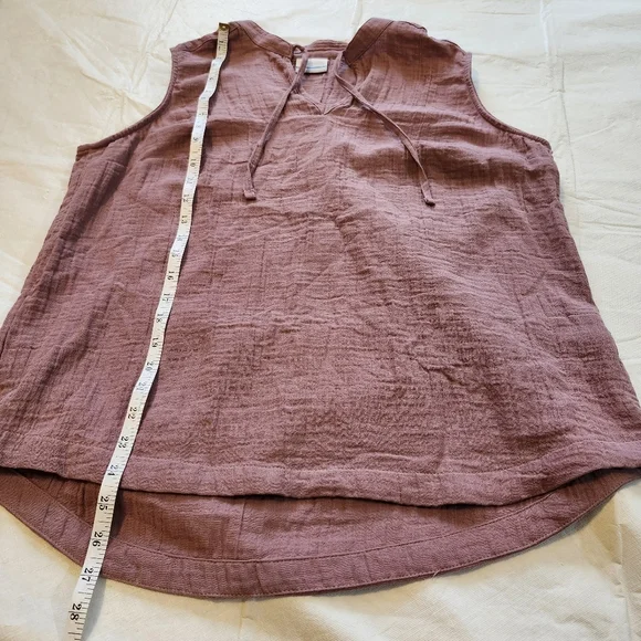 Columbia Size Large Dusty Rose Sleeveless Top - Picture 8 of 10